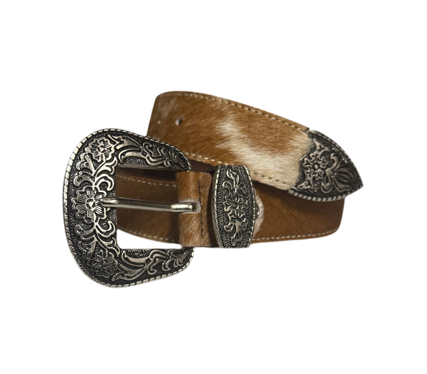 COWHIDE BELT