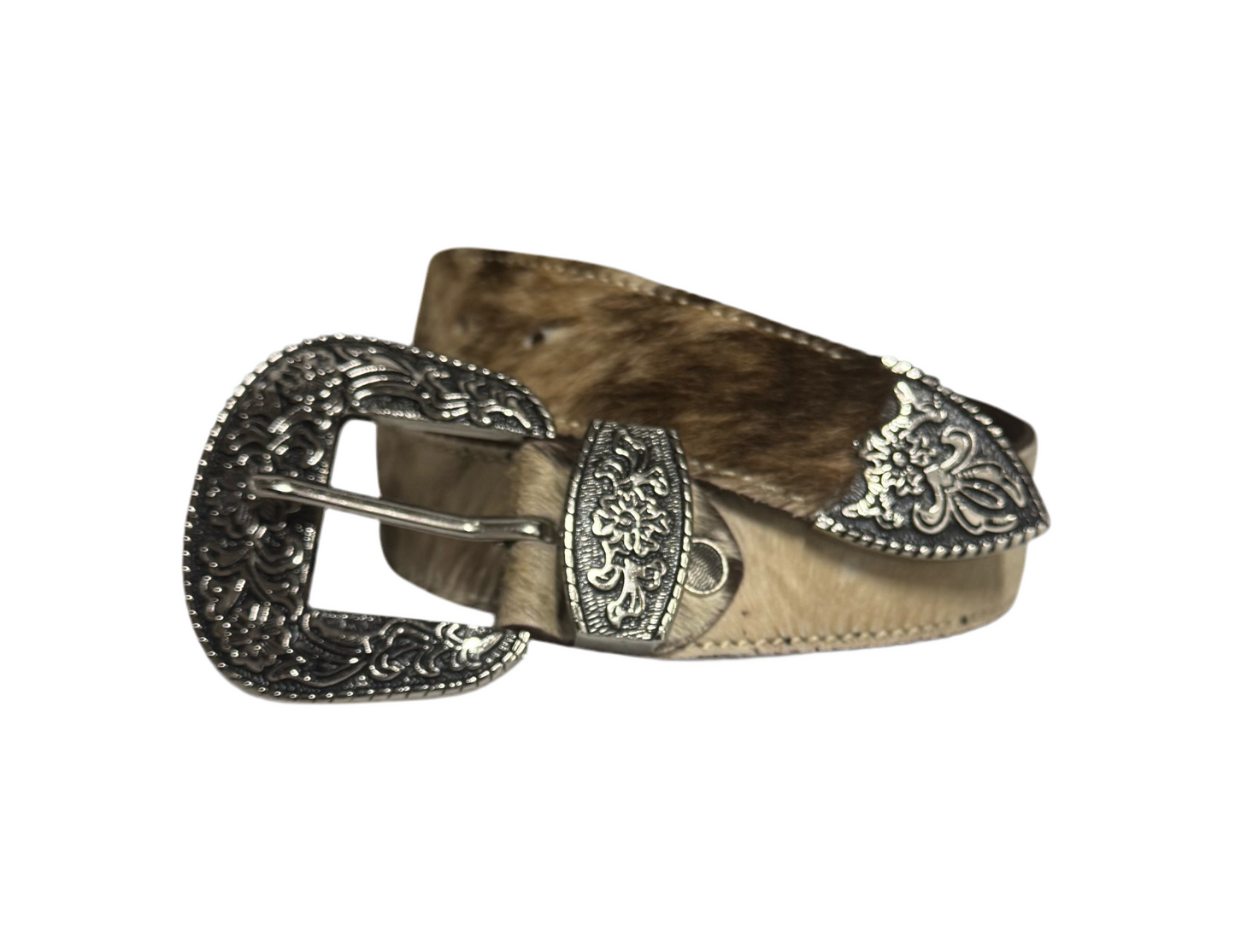 COWHIDE BELT