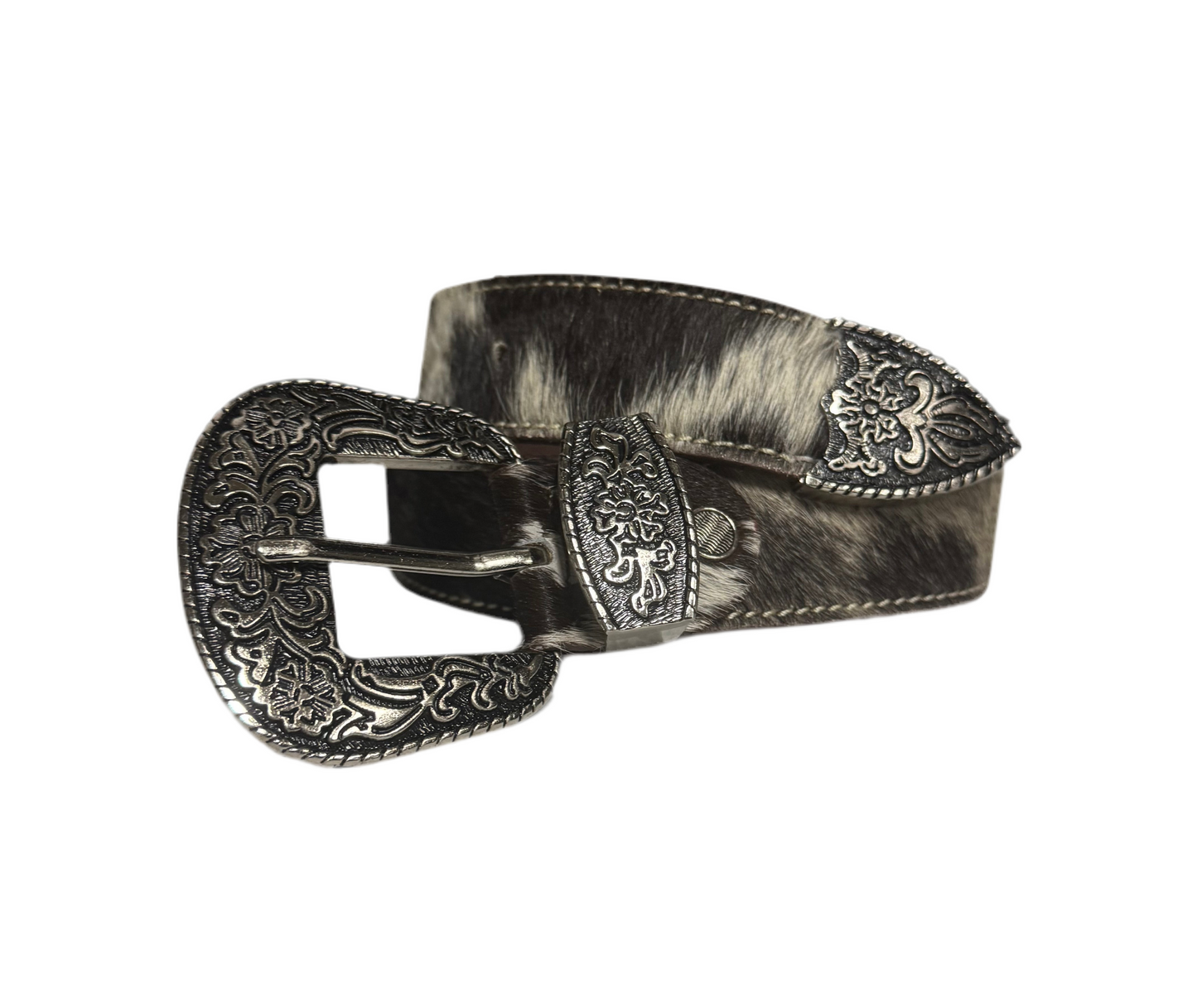 COWHIDE BELT