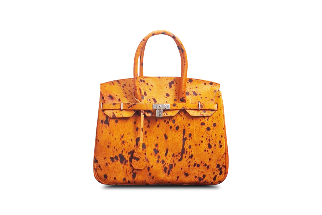 COWHIDE BAG 40 ‘Orange’