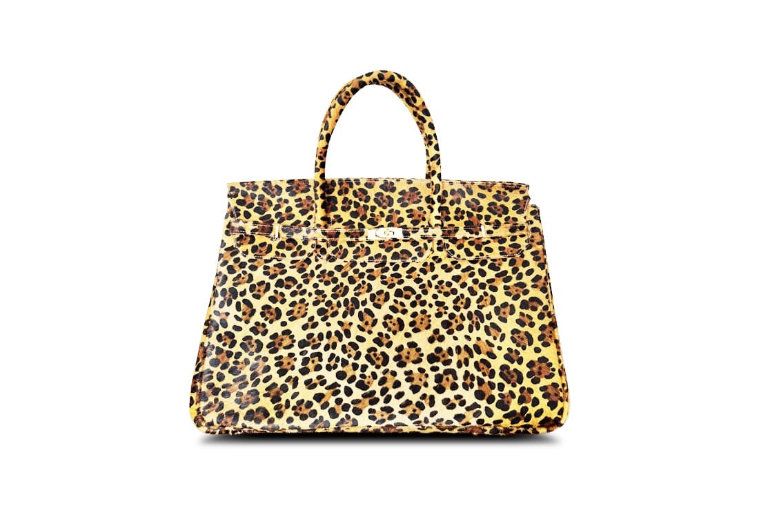 COWHIDE BAG 50 ‘Leopard’