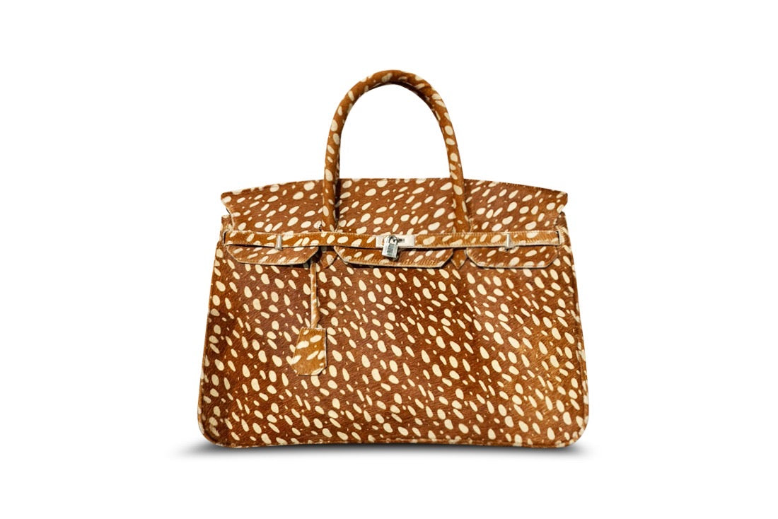 COWHIDE BAG 50 ‘Bambi’ SHW