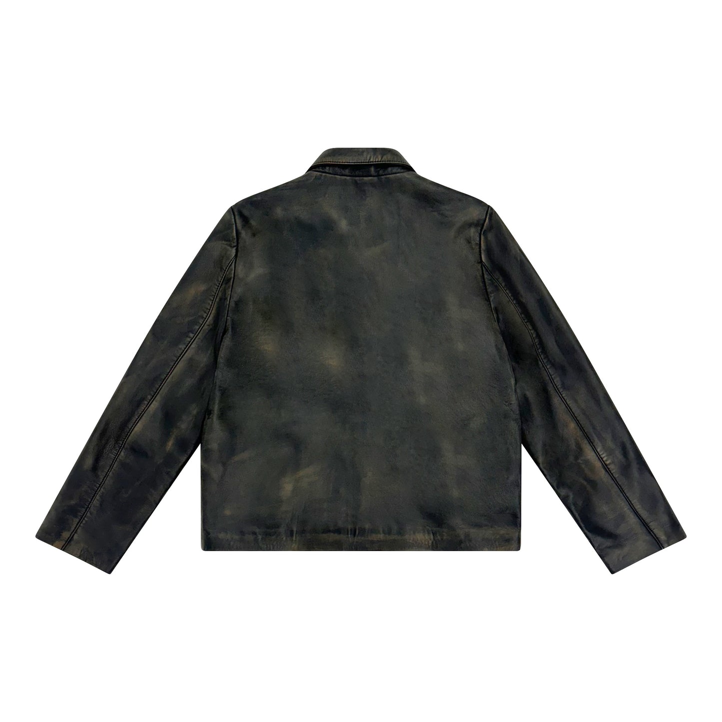 DISTRESSED LEATHER JACKET