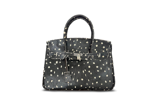 COWHIDE BAG 45 ‘Polka Dot’