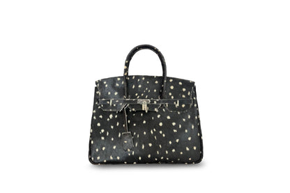 COWHIDE BAG 40 ‘Polka Dot’