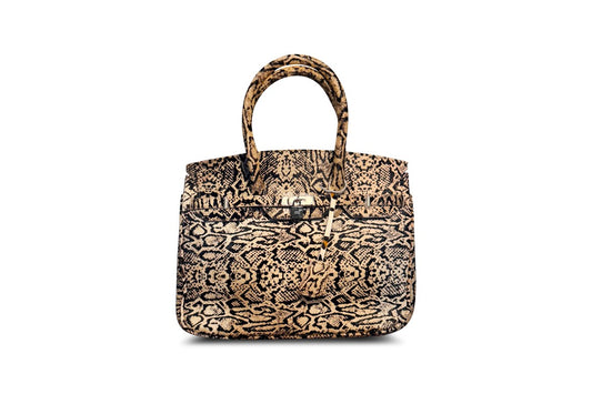 COWHIDE BAG 40 "Snake Skin"