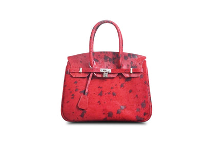 COWHIDE BAG 40 ‘Red’