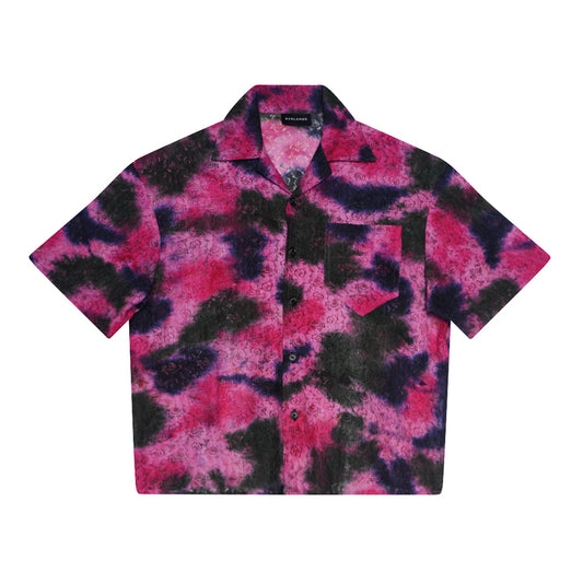 Pink Tie Dye Holiday Shirt