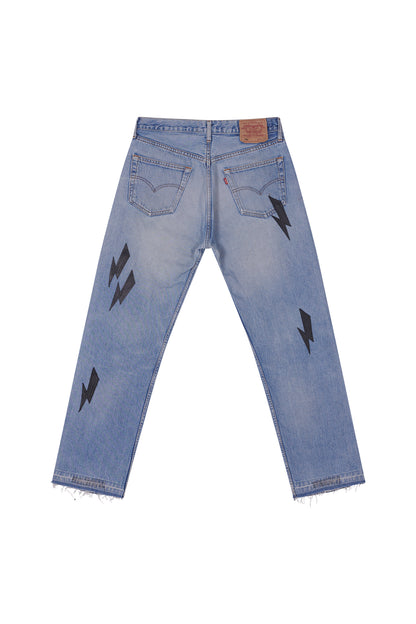Badlands Blue Reverse Bolt Denim